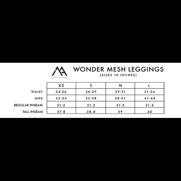 Modus Apparel Wonder Mesh Leggings - Picture 8 of 8